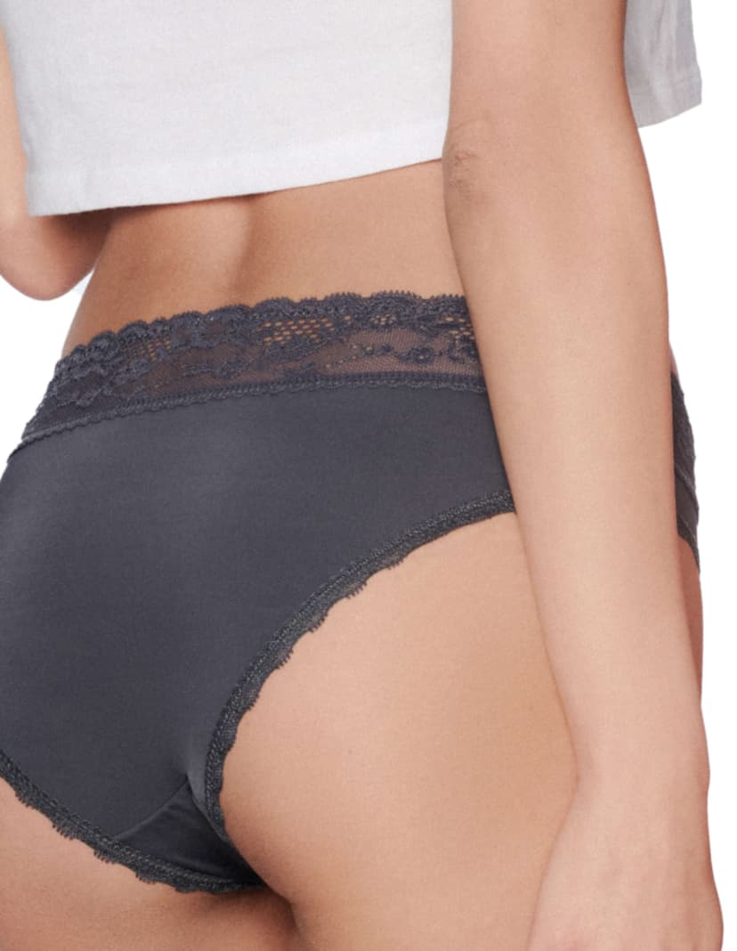 Höschen mit hoher Taille Patsy (2 paar) Grau 2