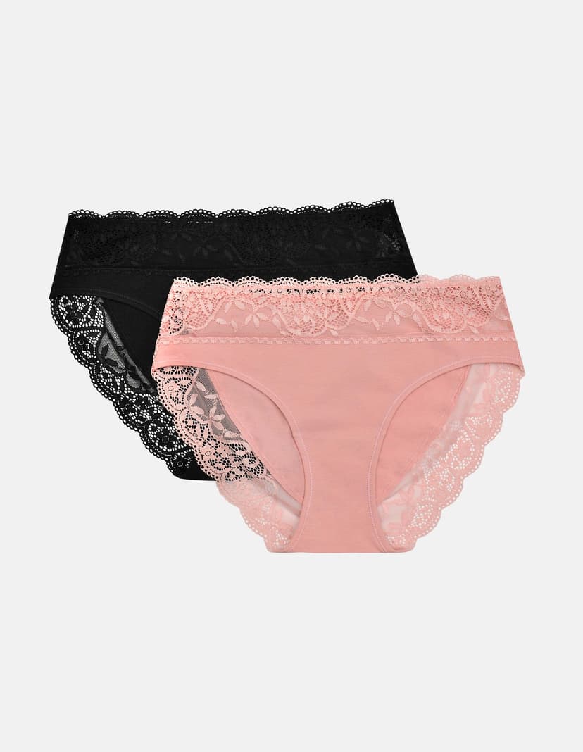 Slip Patri (Doppelpack) Schwarz 2