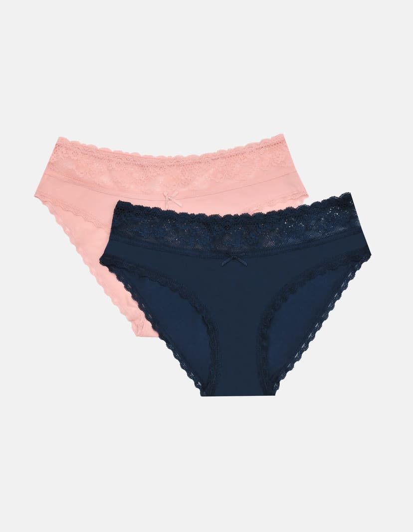 Slip Patsy (Doppelpack) Navy-Blau 3