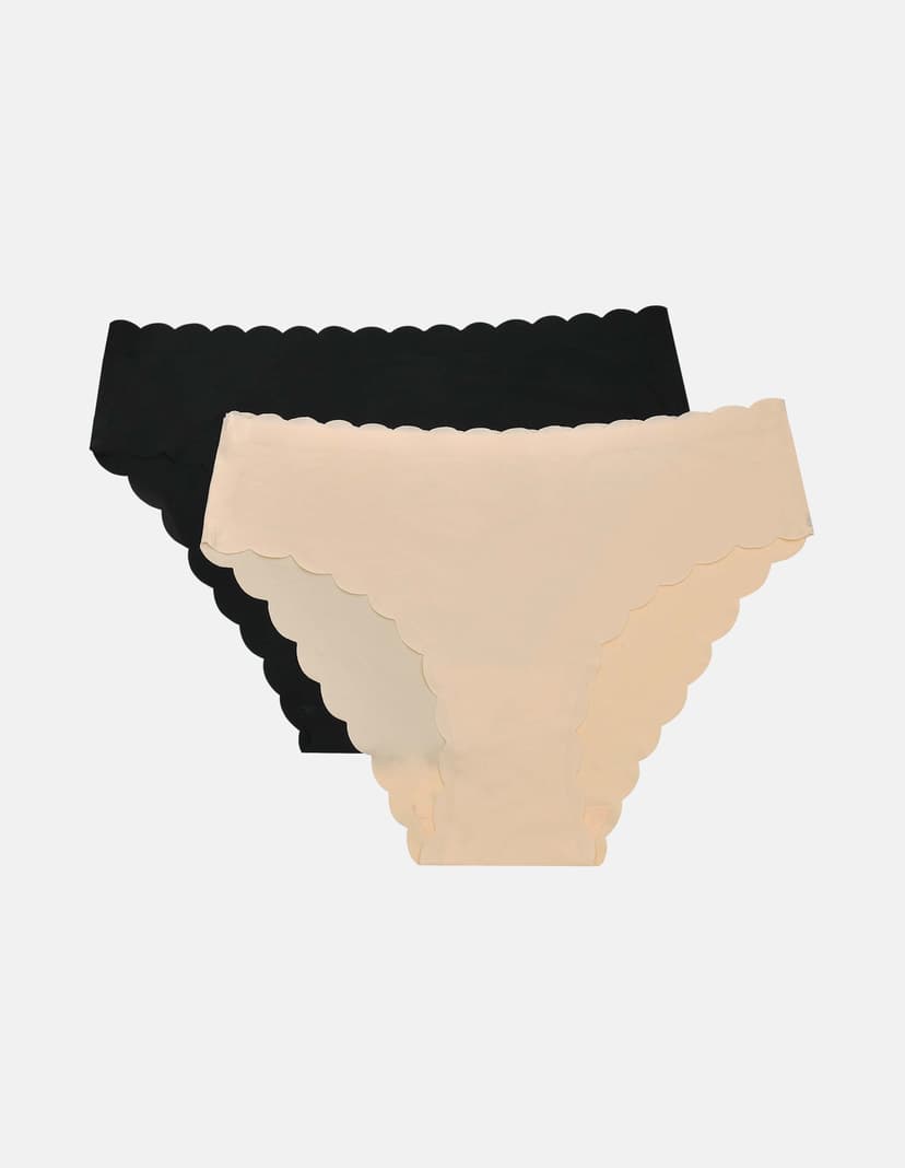 Slip Peony (Doppelpack) Schwarz 3