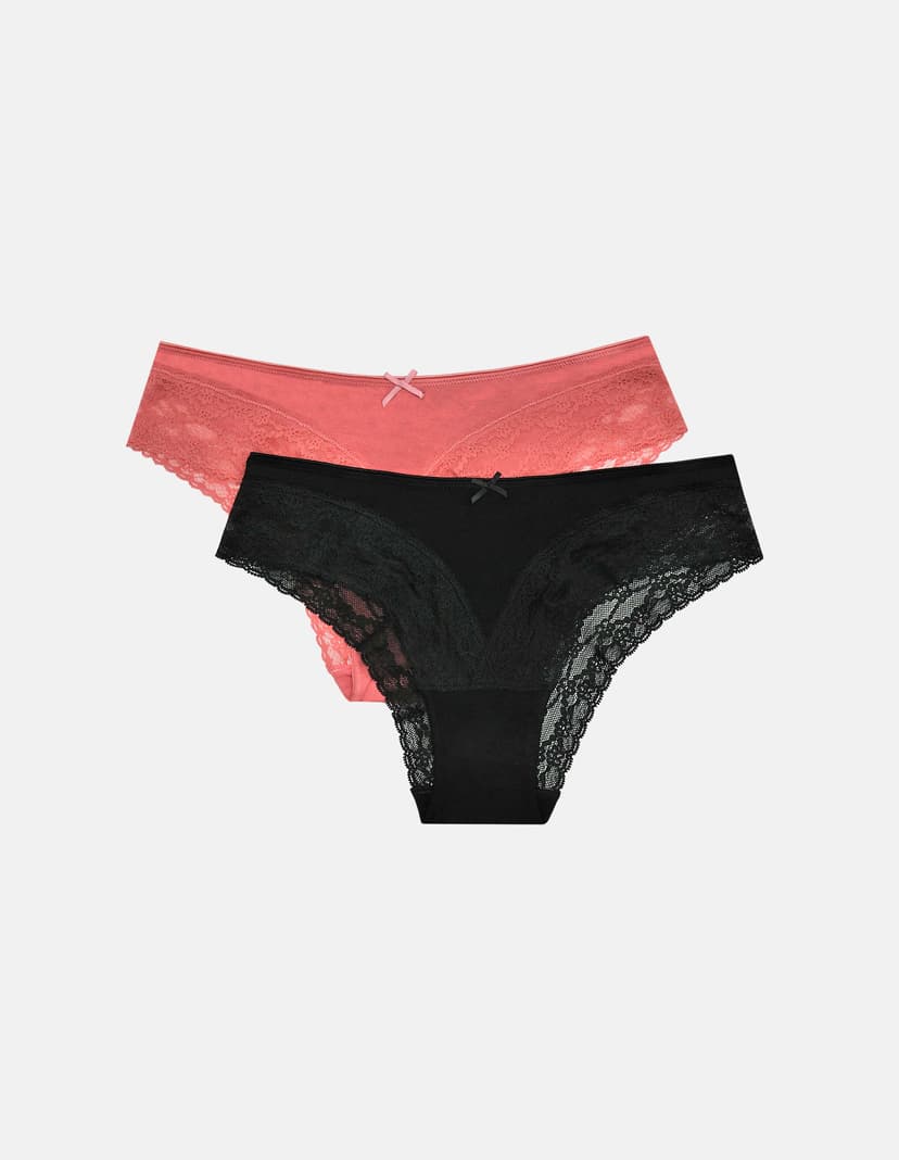 Slip Petra (Doppelpack) Rot 3