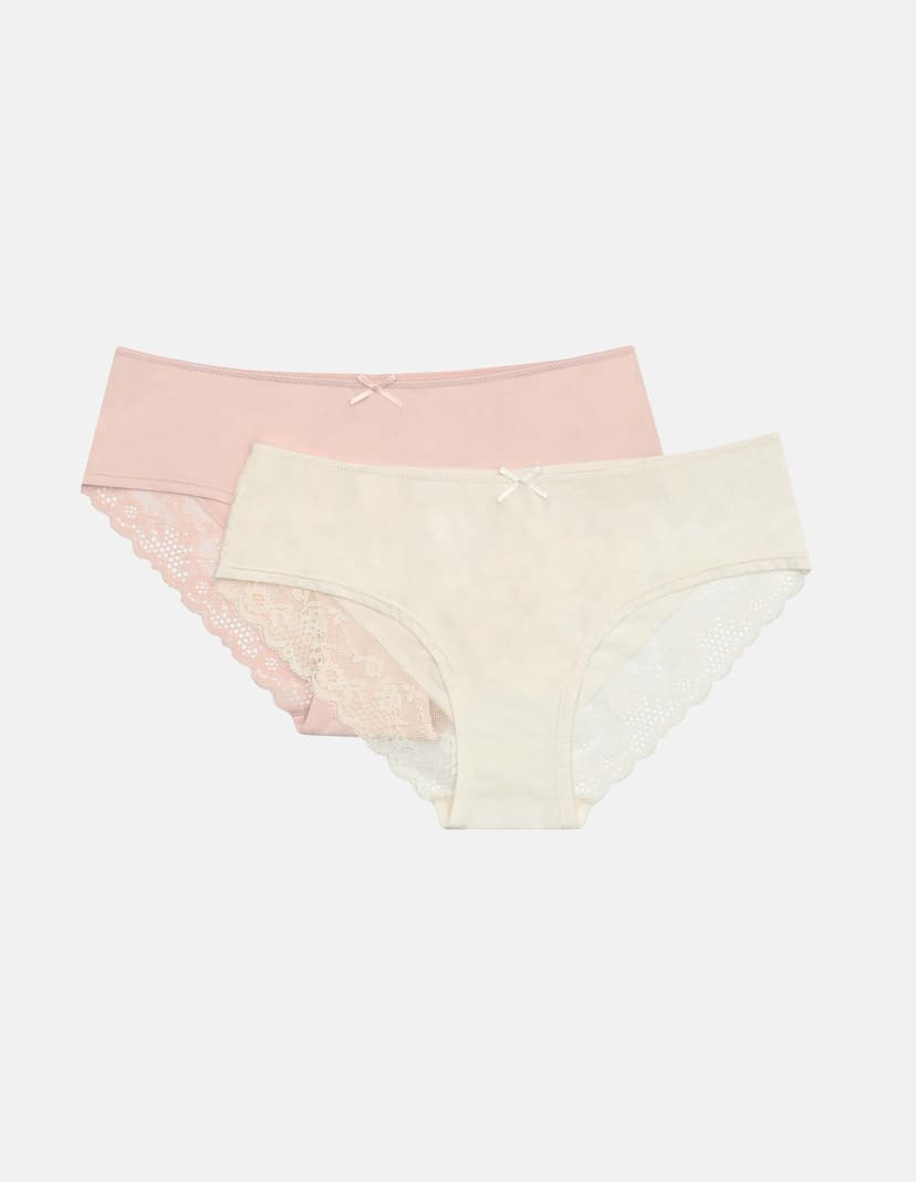Slip Priya (Doppelpack) Ecru 2