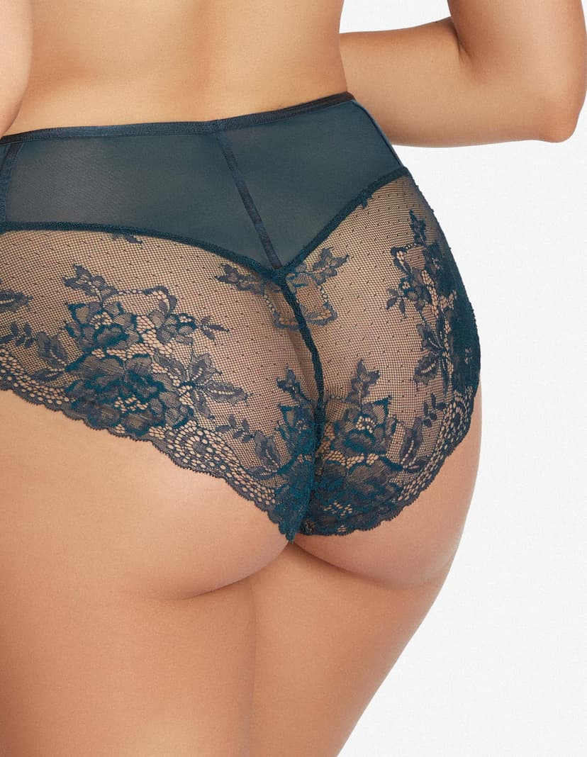 Höschen mit hoher Taille Brava Blau 4