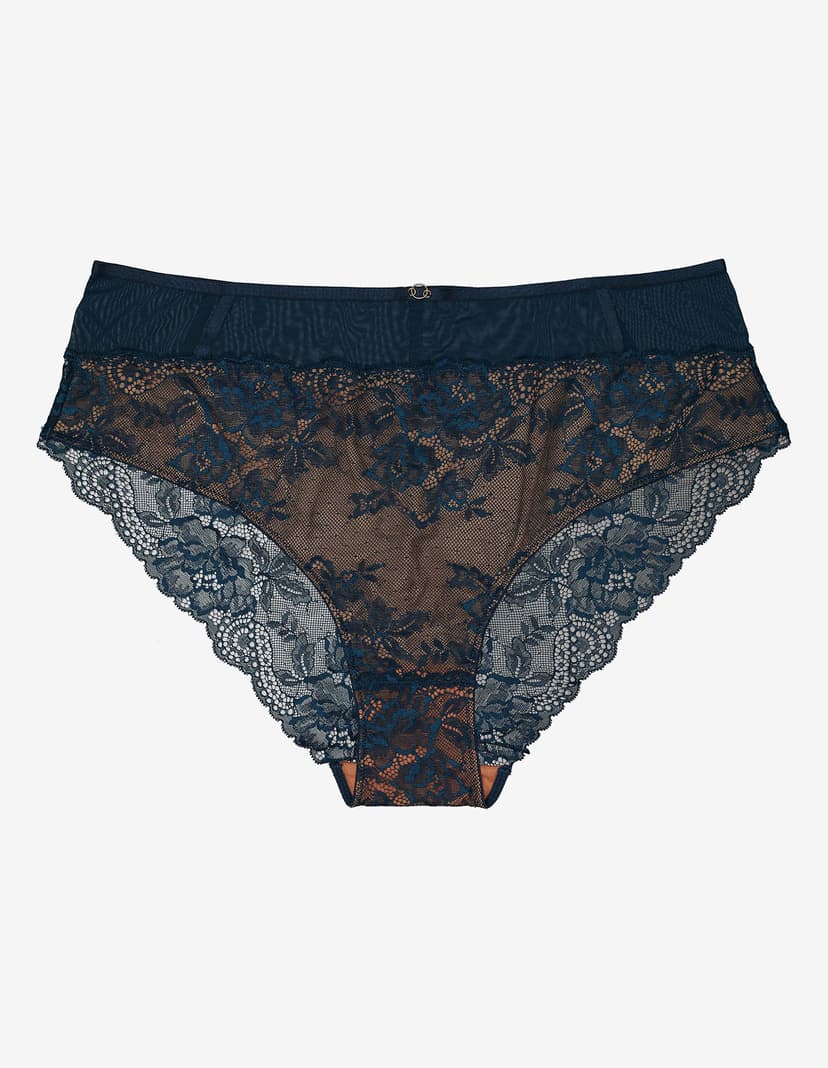 Höschen mit hoher Taille Brava Blau 6