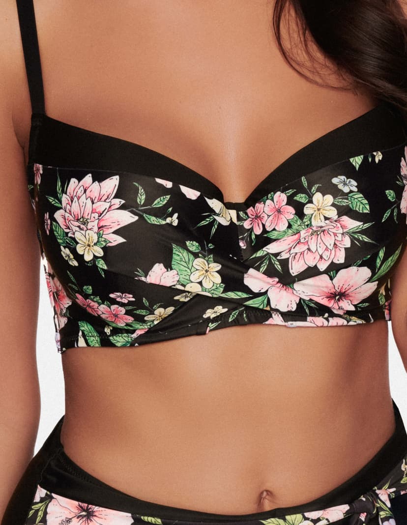 Bikini-Oberteil Cherrissimo Schwarz 2