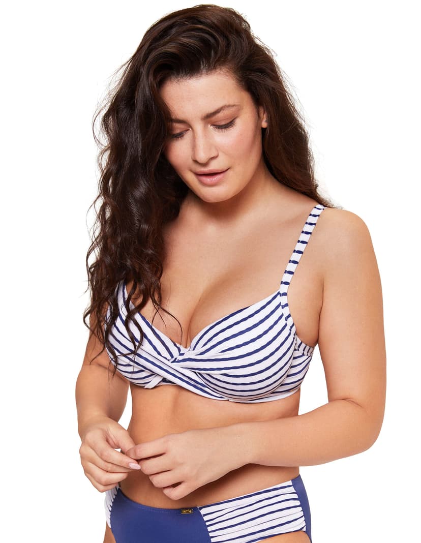 Bikini-Oberteil Marine Navy-Blau 1