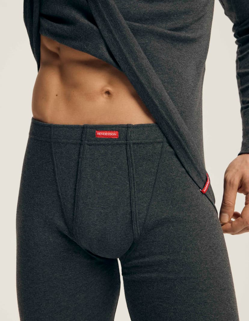 Cotton long jonhs Grey 2