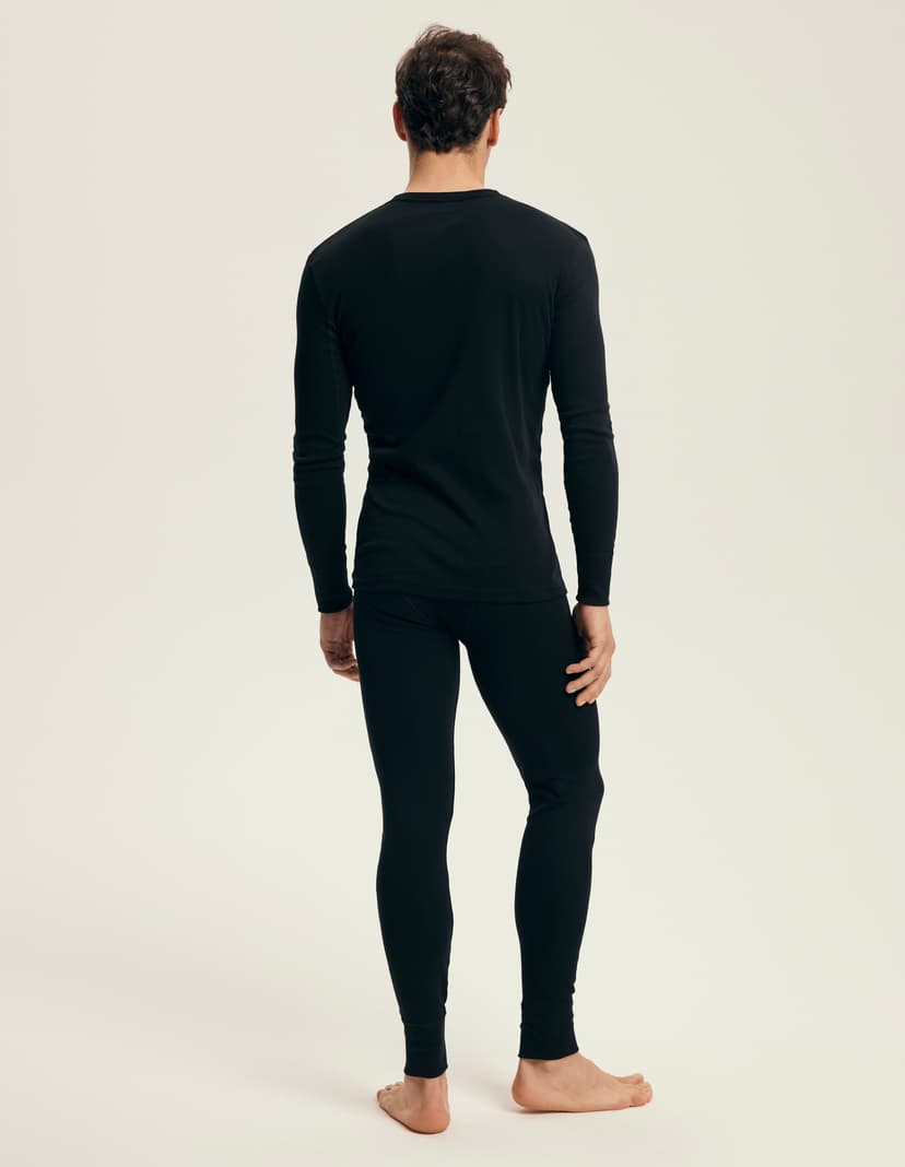 Cotton long jonhs Black 4