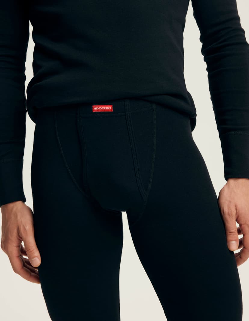 Cotton long jonhs Black 3