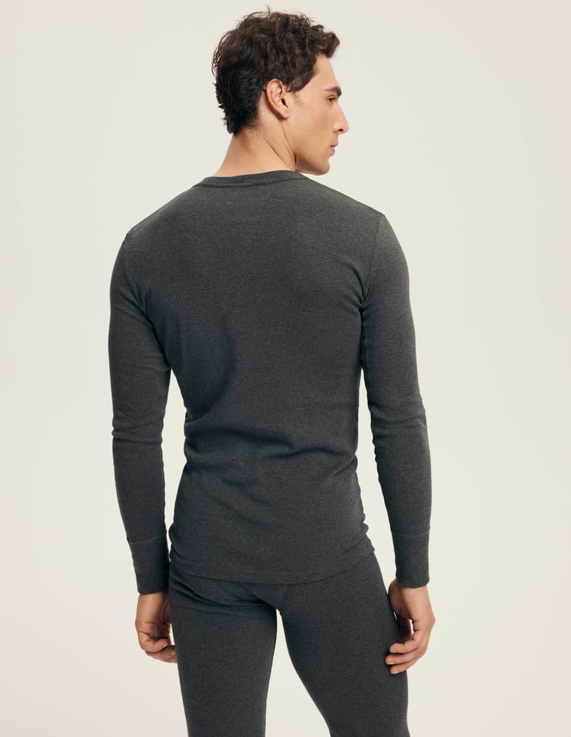Cotton long-sleeved T-shirt Grey 3