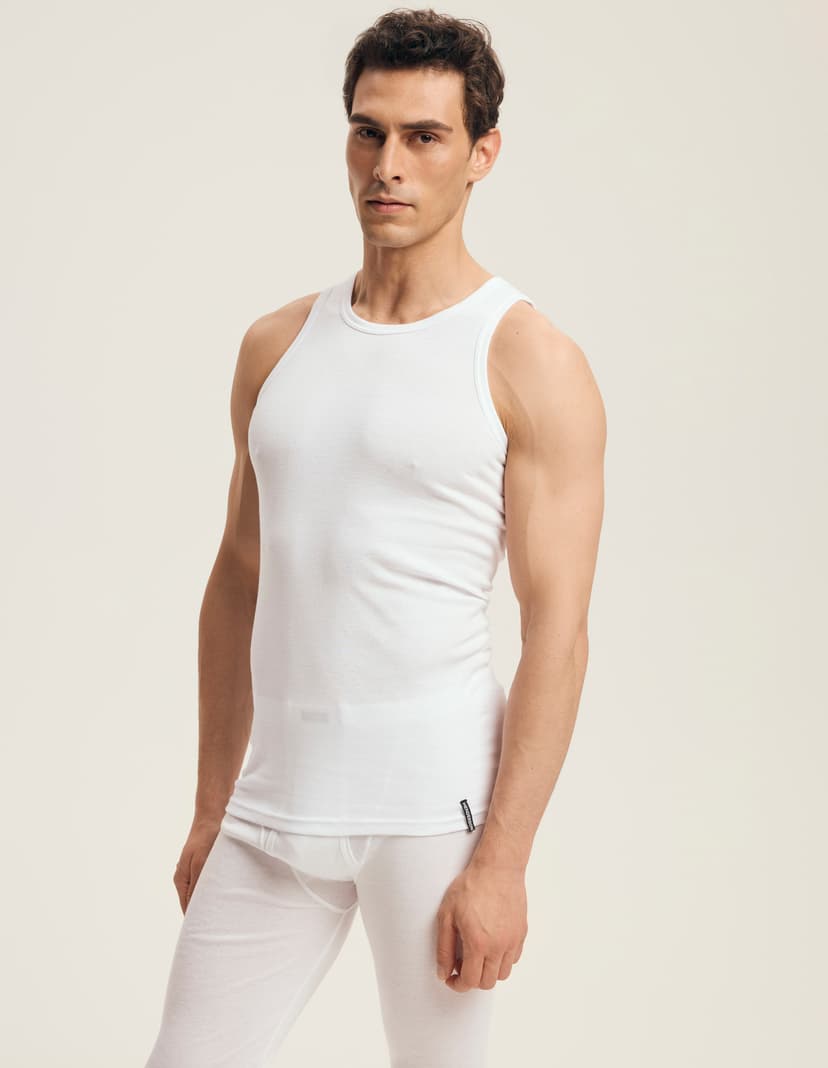 Cotton undershirt White 5