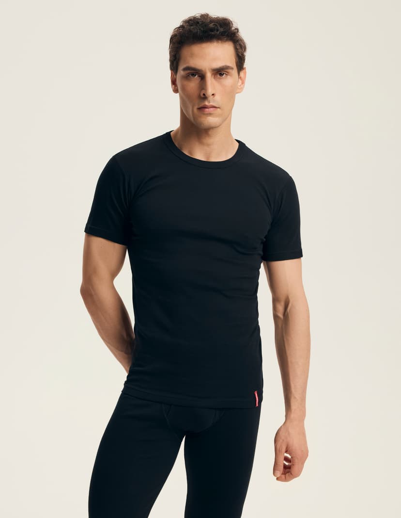 Cotton T-shirt Black 6