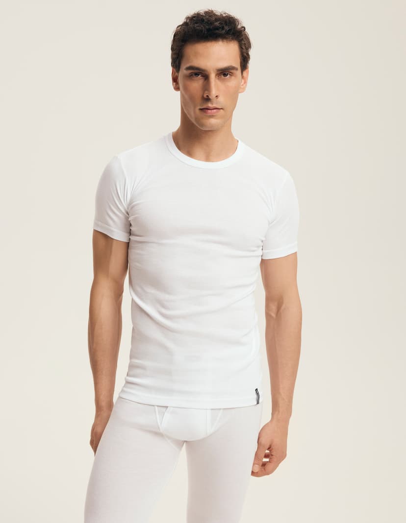 Cotton T-shirt White 1