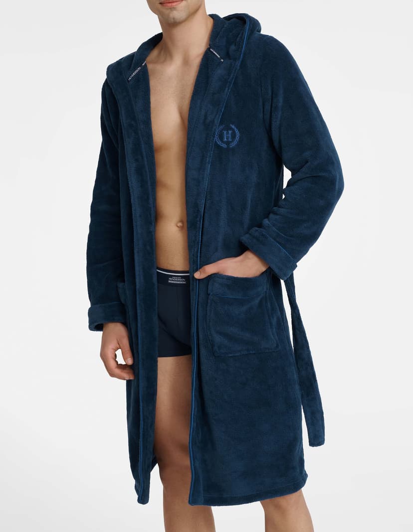 Bathrobe Until navy 3