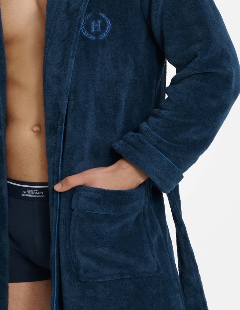 Bathrobe Until navy 5