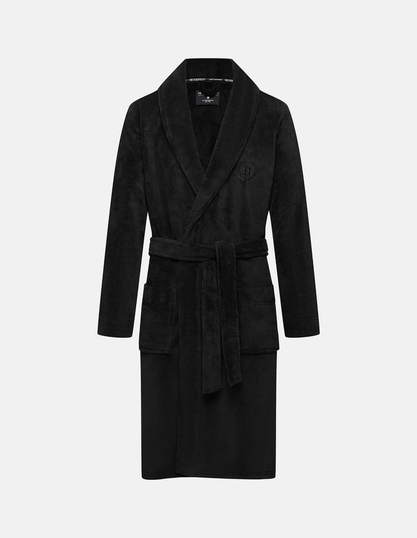 Bathrobe Untimes Black 5