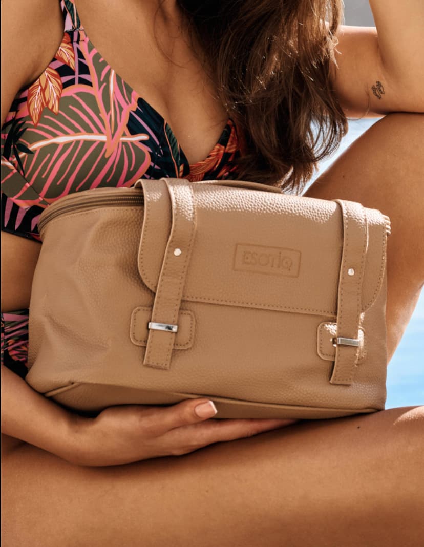 toiletry bag Willa Beige 1