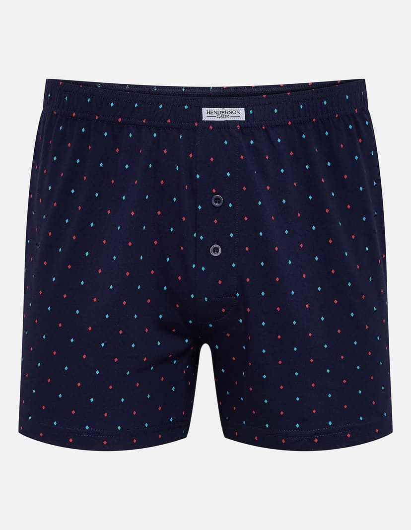 Luźne bokserki Classic (Plus size) granatowy 3