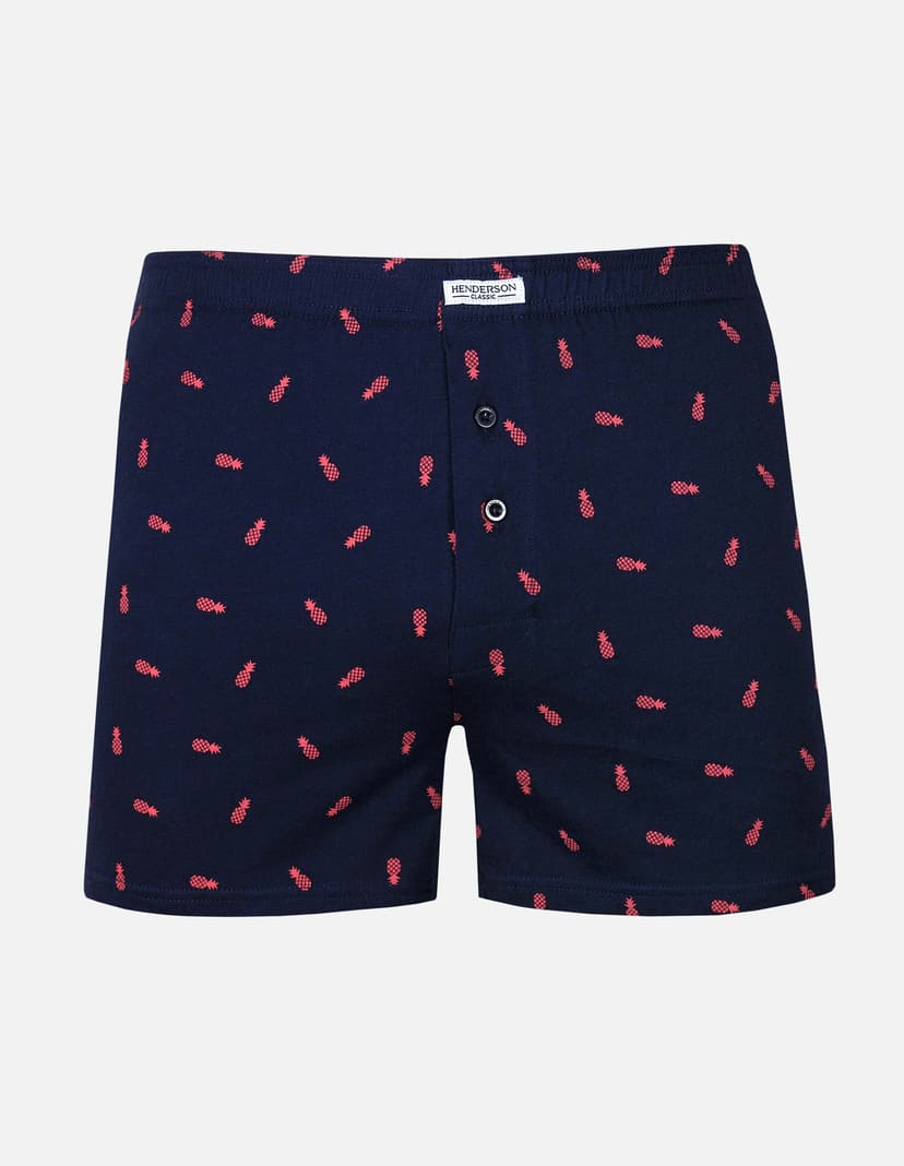 Luźne bokserki Classic (Plus size) granatowy 1