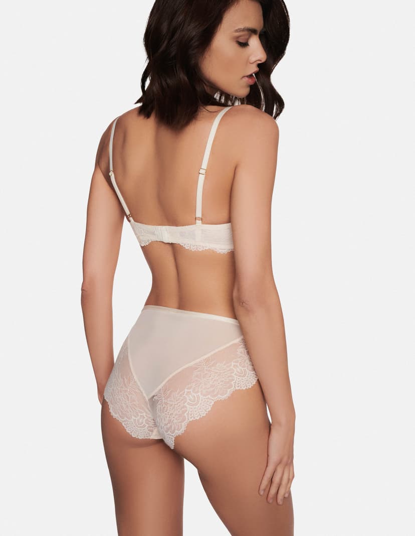 Höschen mit hoher taille Ramira Ecru 3