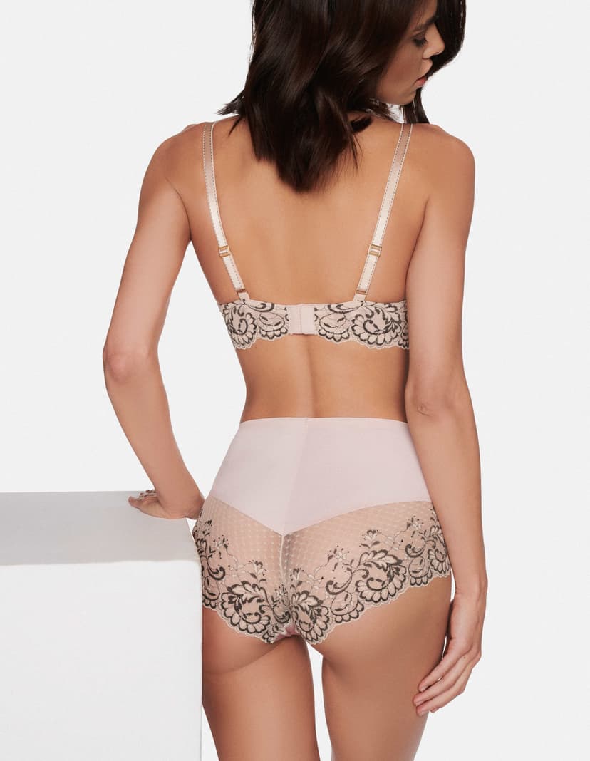 Höschen mit hoher taille Racquel Beige 3