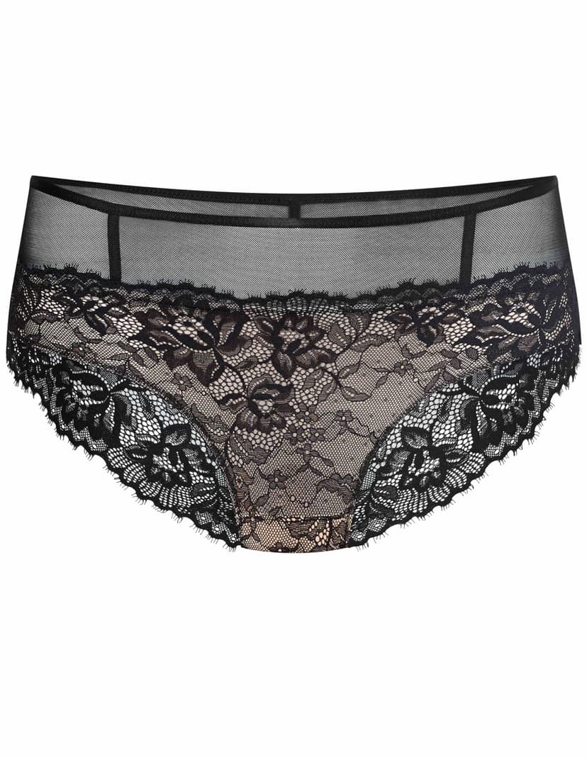 Höschen mit hoher Taille Agave Schwarz-und-gold 6