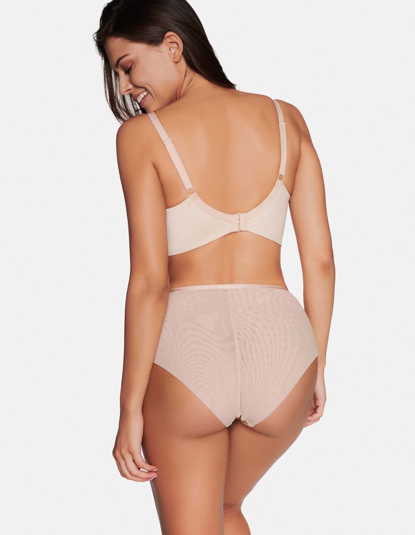 Höschen mit hoher Taille Bethany Beige 2