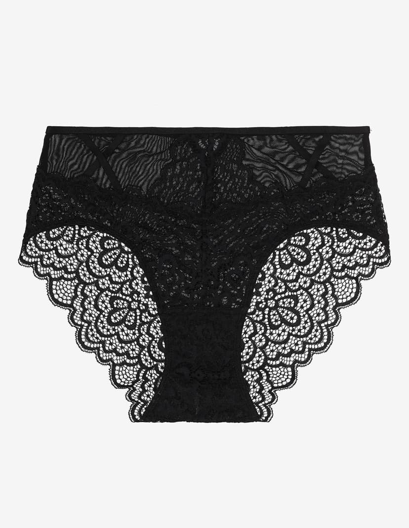 Höschen mit hoher Taille Blink Schwarz 1