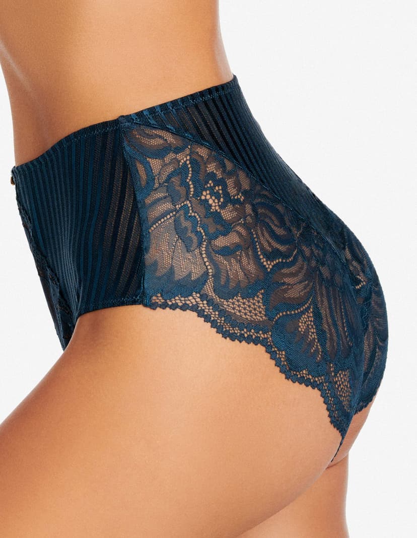 Höschen mit hoher Taille Blissful Blau 4