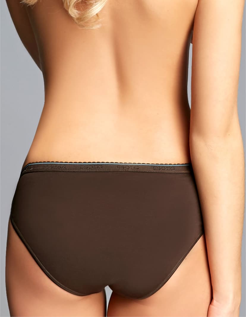 Höschen mit hoher Taille Blue Line Braun 1