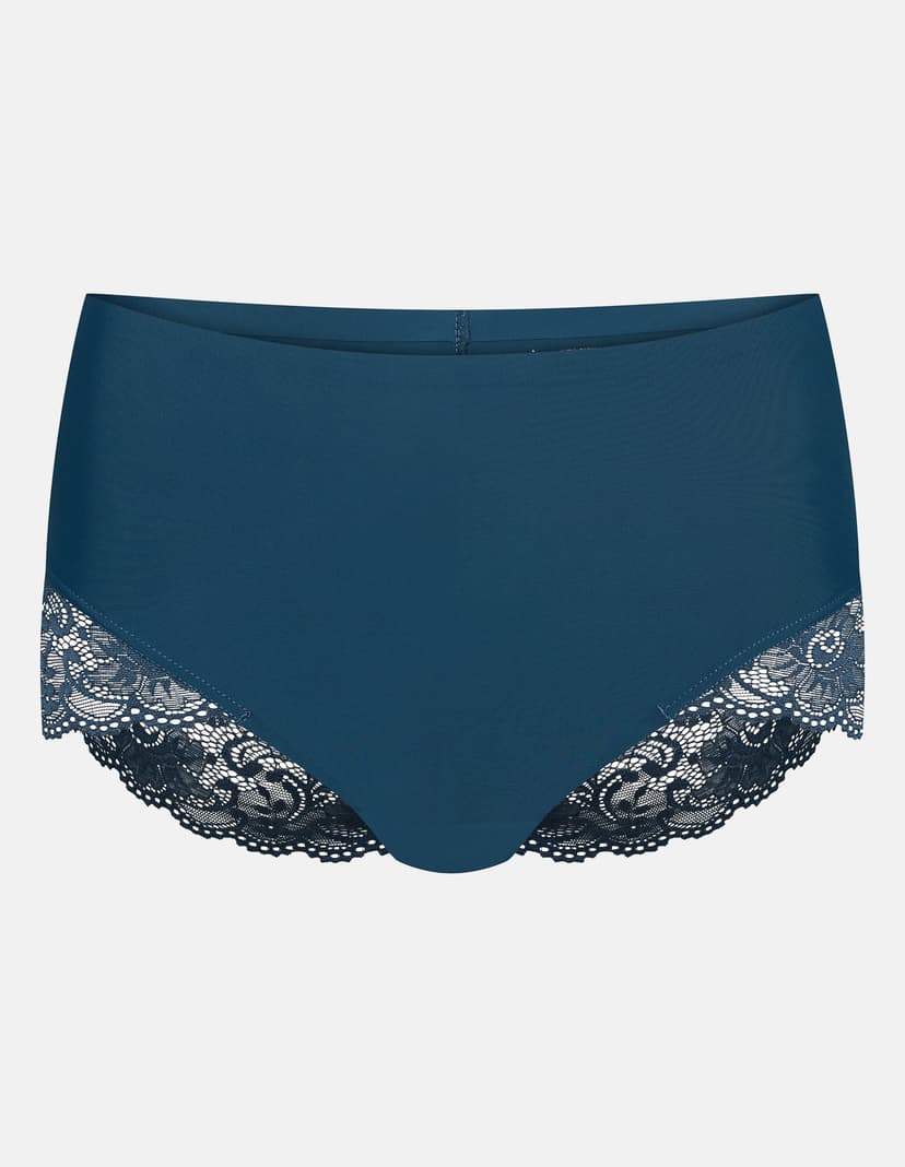 Höschen mit hoher Taille Pansy Navy-Blau 4