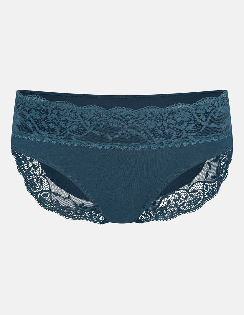 Höschen mit hoher Taille Patri Dunkelgrün 3