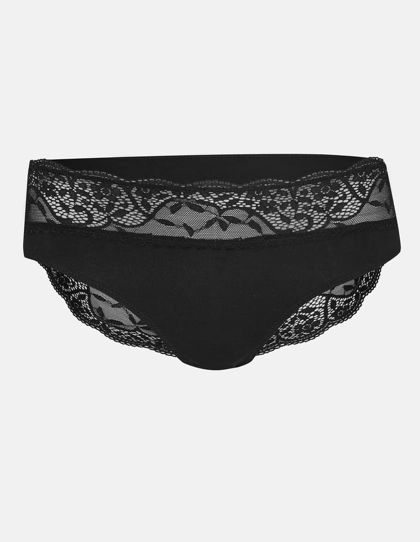 Höschen mit hoher Taille Patri Dunkelgrün 2