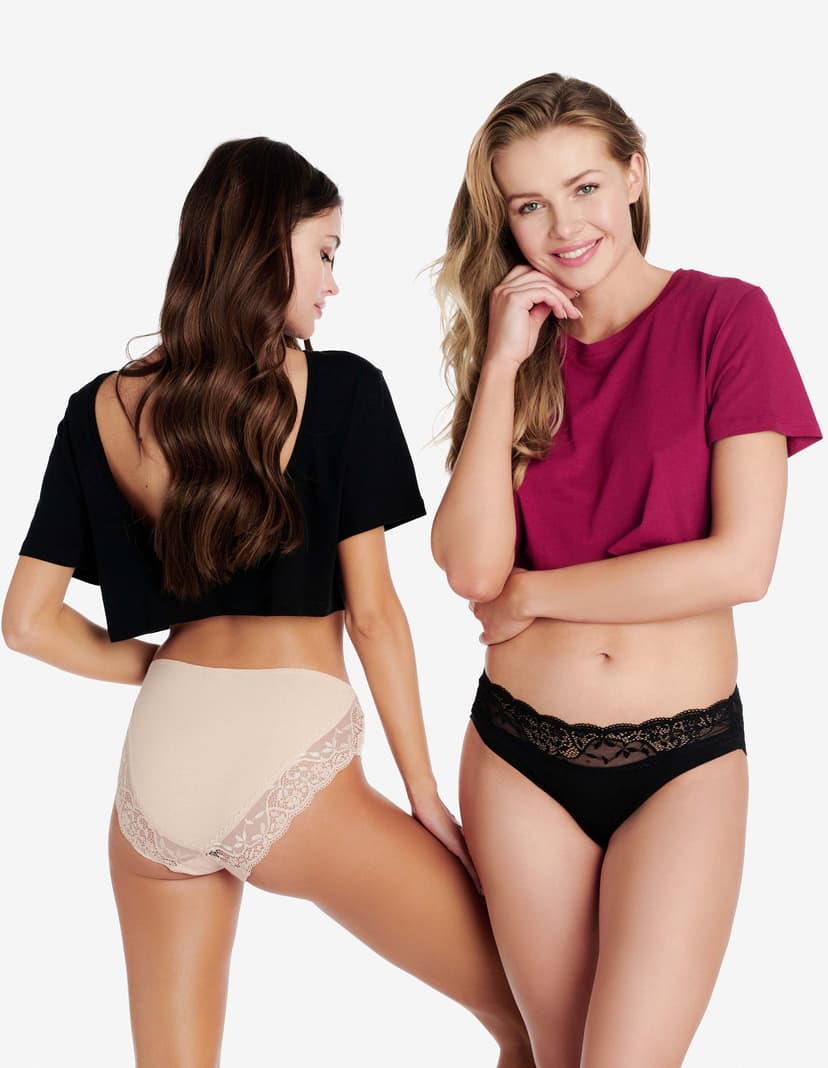 Höschen mit hoher Taille Patri (Doppelpack) Multi 1