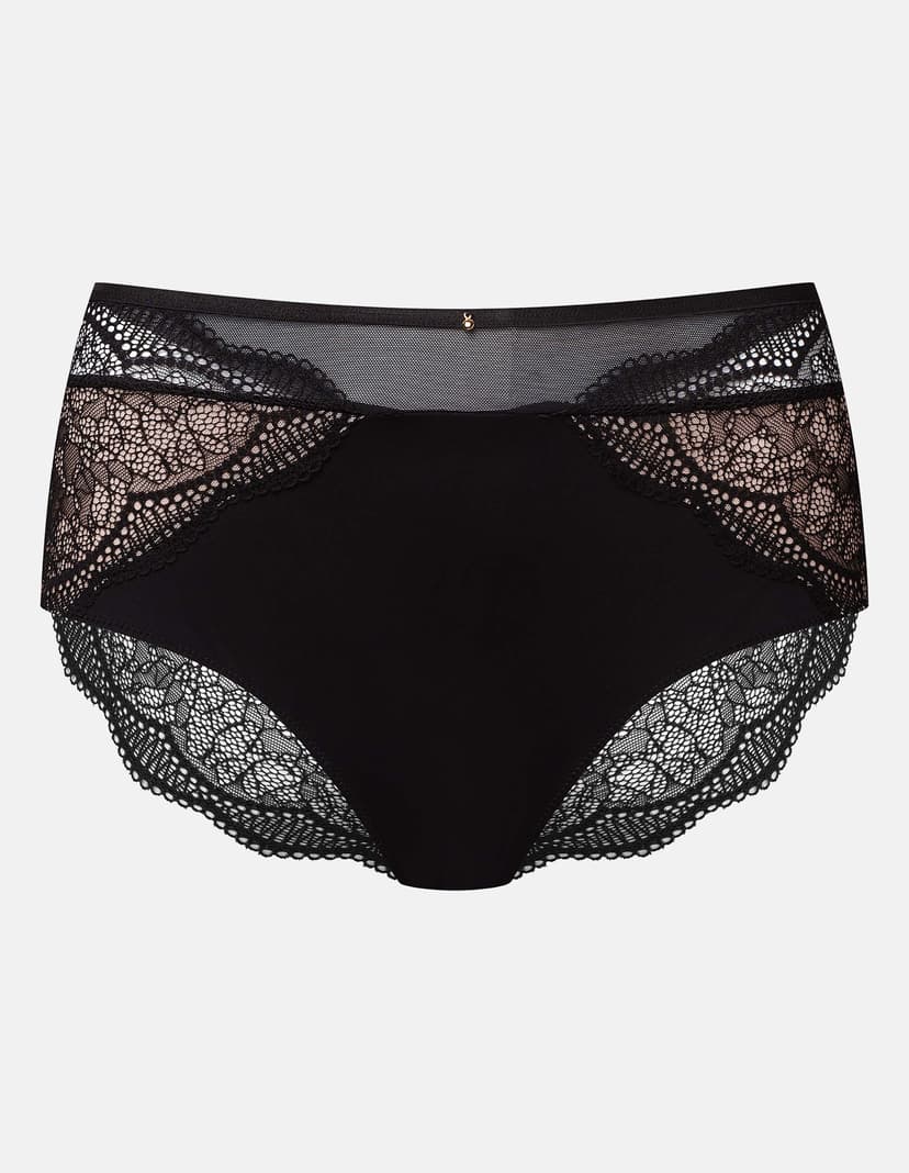 Höschen mit hoher taille Relish Schwarz-und-gold 6