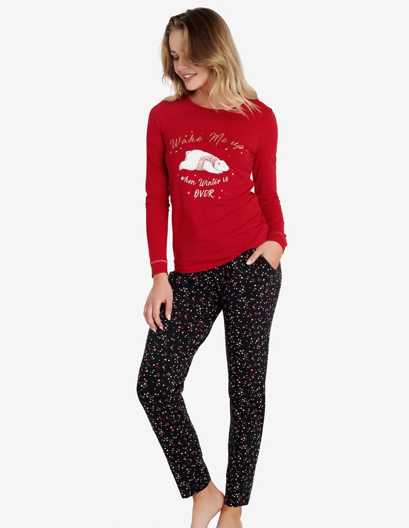 Pyjama Dazzle Rot 1