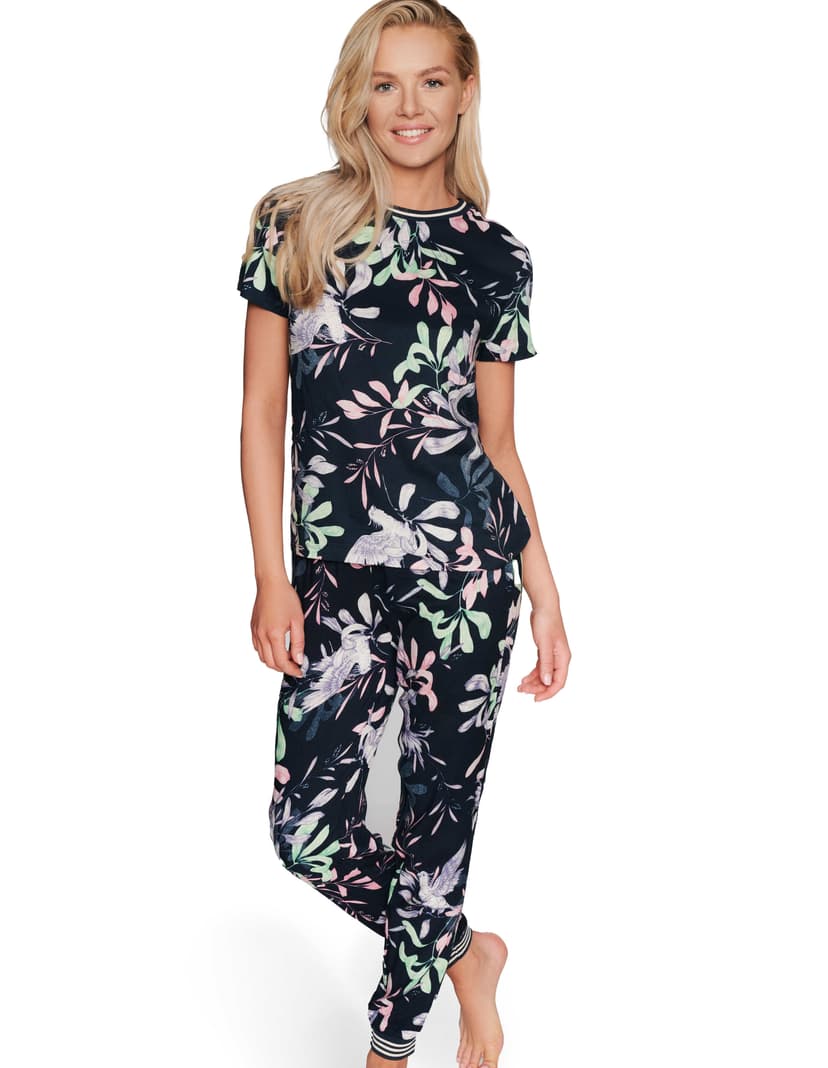 Pyjama Emy Navy-Blau 1