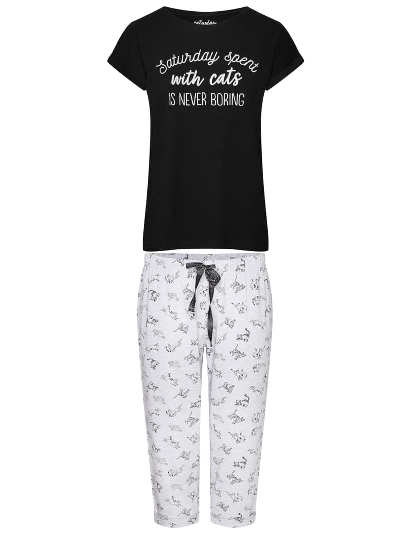 Pyjama Enya Schwarz 3