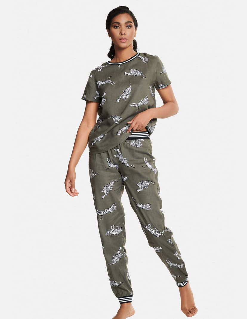 Pyjama Eula Grün 1