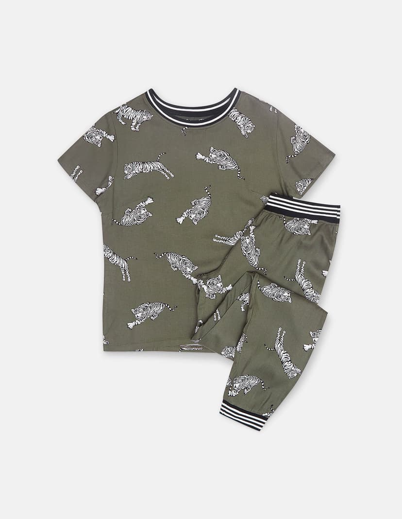 Pyjama Eula Grün 3