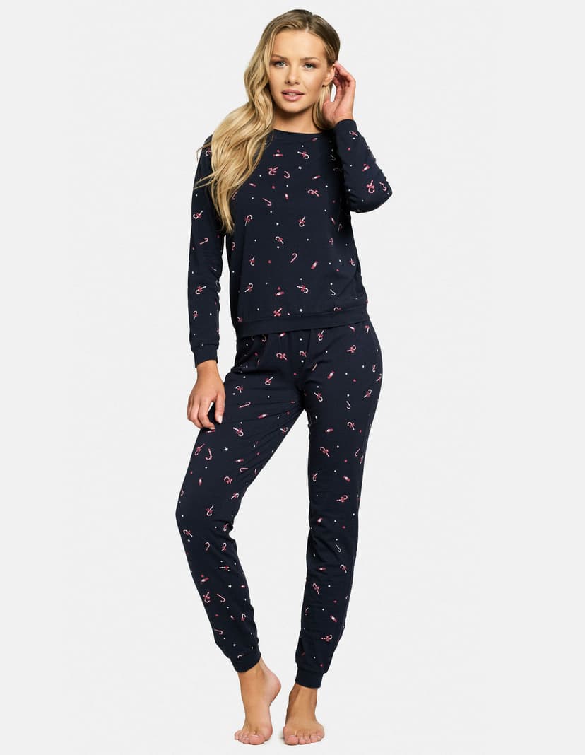 PYJAMA Fibie Navy-Blau 2