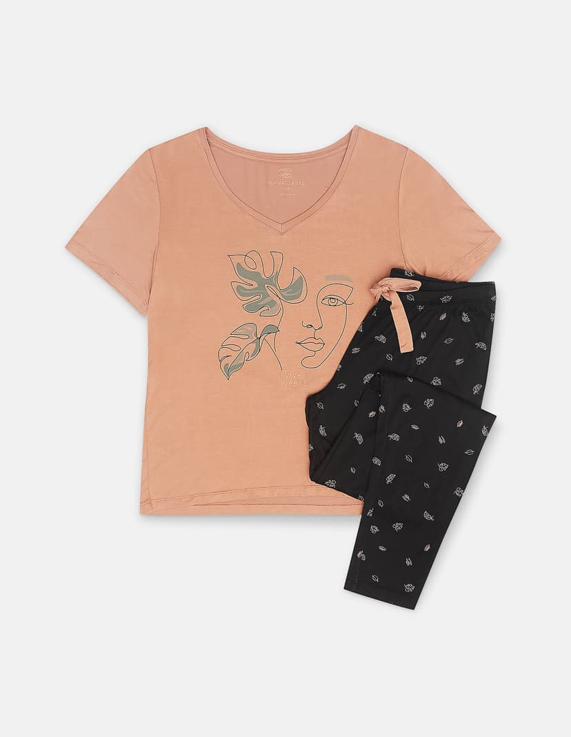 Pyjama Flossy Braun 3