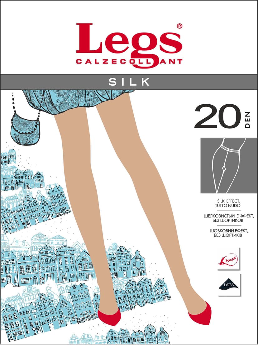 TIGHTS Silk 20 Black 2