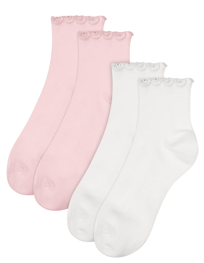SOCKS (2-PACK) cream 3