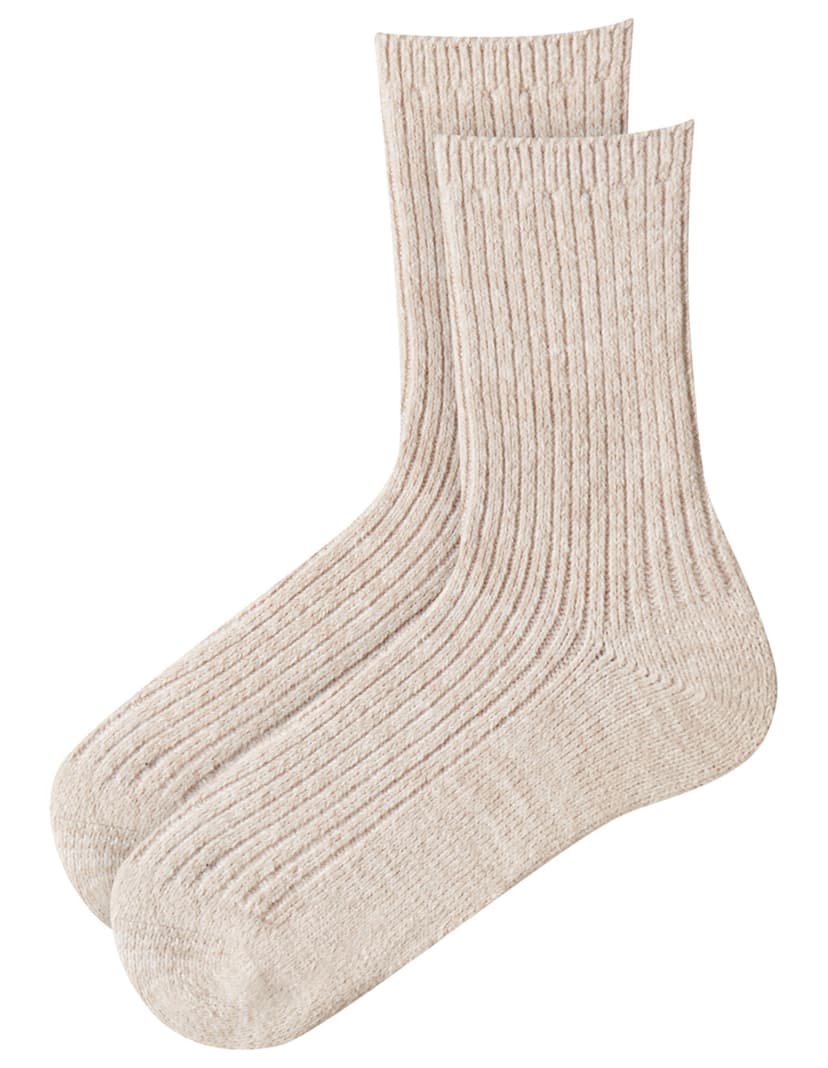 Socken Ecru 3