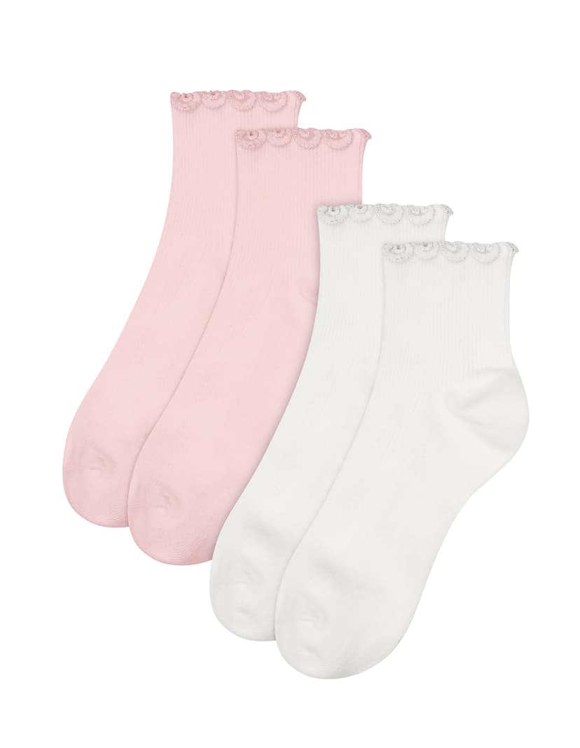 SOCKS (2-PACK) cream 1