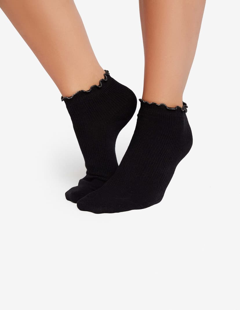 Socken (Doppelpack) Schwarz 1