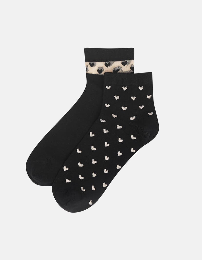 Socken Schwarz 1