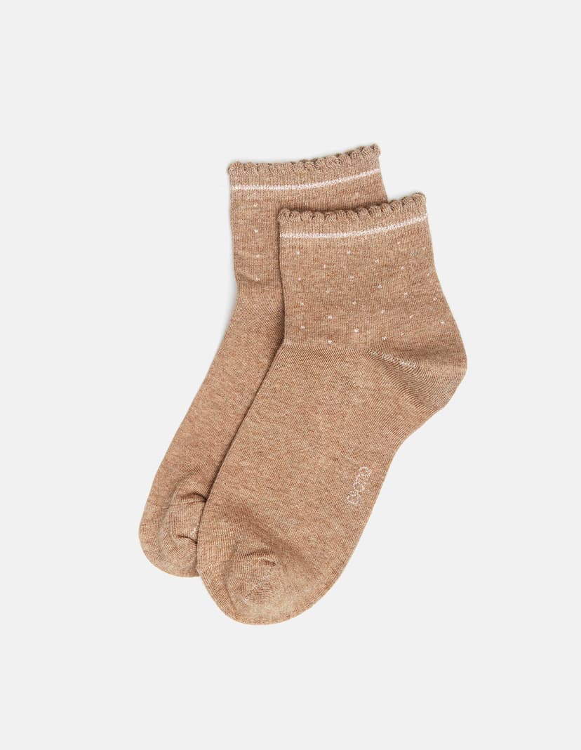 Socken Beige 2