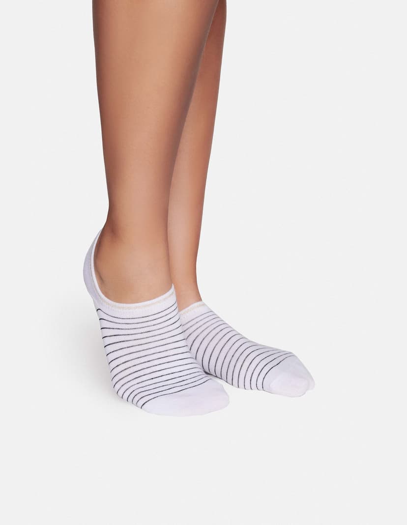 Socken (Dreierpack) Weiß 1